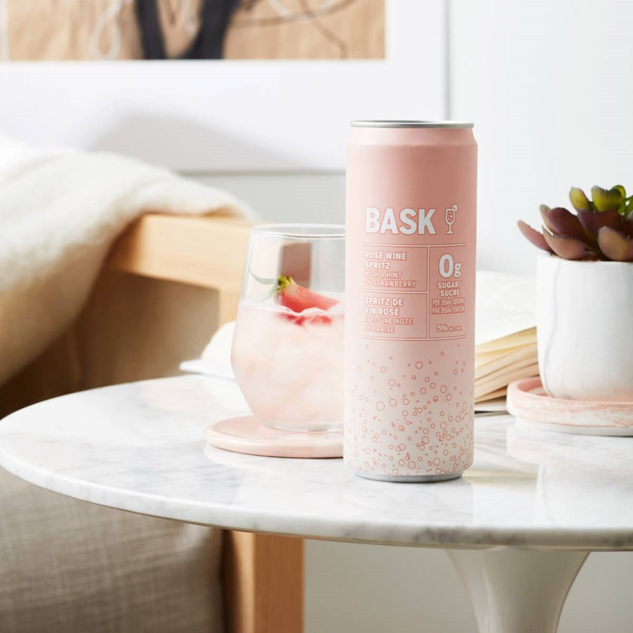 BASK Rosé Wine Spritz