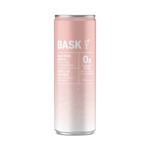 an image of BASK Rosé Wine Spritz
